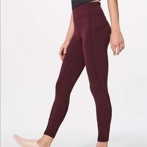 In Movement 7/8 Tights Lululemon